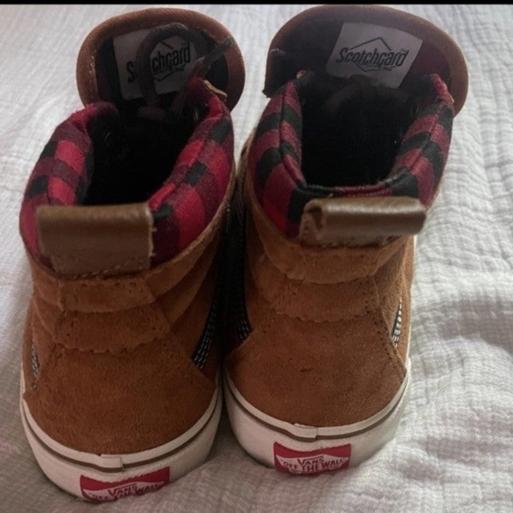 Vans Sk8-Hi MTE Glazed Ginger/Flannel Sneakers - Women's 7 / Men's 5.5 - Picture 4 of 5